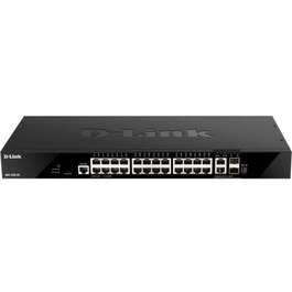 D-Link DGS-1520-28/E Switch Gestionado L3 de 24 Puertos Gigabit y 2 Puertos 10G